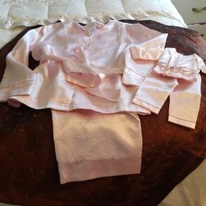American Girl pajamas with matching doll pajamas